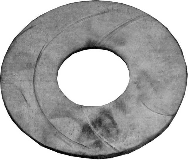 Wolf Gummirosette 95X40X2 1 1/2" für MGK 3901004
