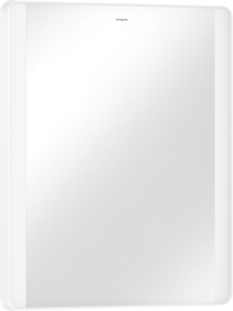 Hansgrohe Spiegel Xarita Lite Q 600/30 mit seitlicher LED Beleuchtung Wandschalter weiß matt 54962700