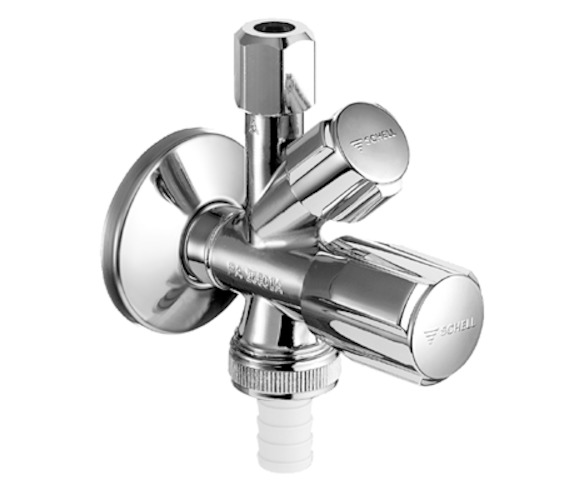 Schell Kombi-Eckventil COMFORT RV, 1/2", chrom 035510699