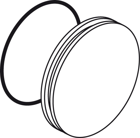 Ideal Standard Kappe mit O-Ring, chrom A861124AA