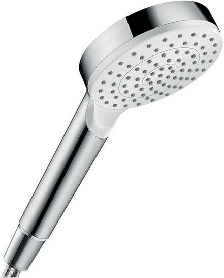 Hansgrohe Handbrause Crometta 1 jet EcoSmart 6 l/min weiss/chrom 26334400