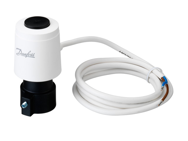 Danfoss Stellantrieb thermisch TWA-A/N0 für RA-Gehäuse, 24 V ac/dc, Kabel 1,2m 088H3111