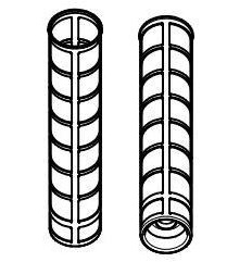 Grünbeck Ersatzfilterkerze BOXER KX, KDX 1 1/2", 2", 100 um, 2er P 103000010001