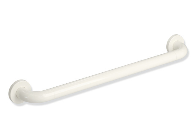 HEWI Badetuchhalter Serie 477, Achsmaß 600mm, reinweiß 477.30.300 99