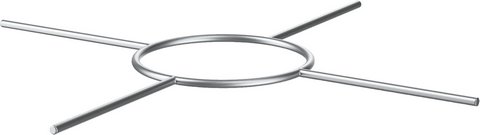 Buderus Halterung Flexleitung Schacht, D=110 7738112739