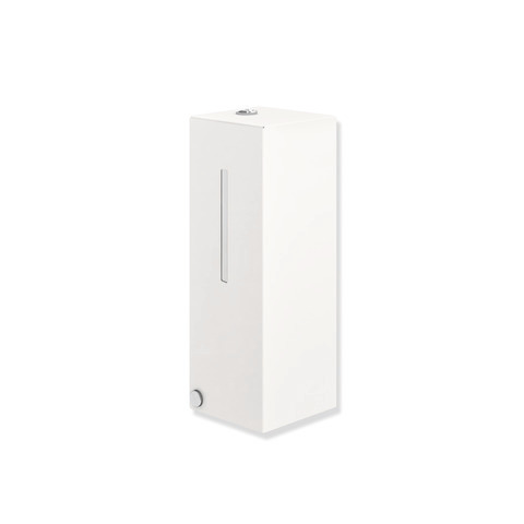 HEWI SENSORIC Elektronischer Schaumseifenspender, Edelstahl, Innenbehälter wiederbefüllbar, 500ml, weiß tiefmatt 900.06.00760 DX