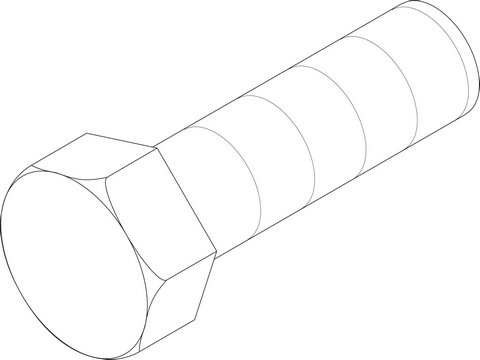 Bosch / Buderus 6kt-Schraube M12x20 (8x) 8735100803