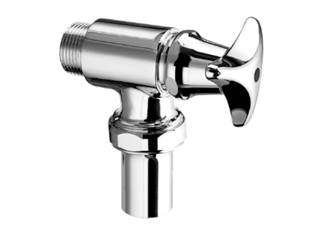 Schell AP-WC-Spülventil SCHELLOMAT Dreisterngriff, 3/4", chrom 027030699