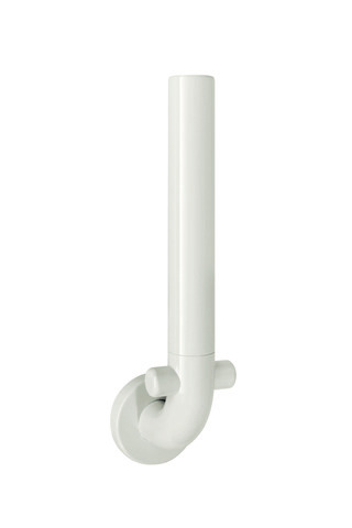HEWI Reservepapierhalter Serie 801, H: 261mm, T: 91mm, für 2 WC-Papierrollen, reinweiß 801.21.202 99