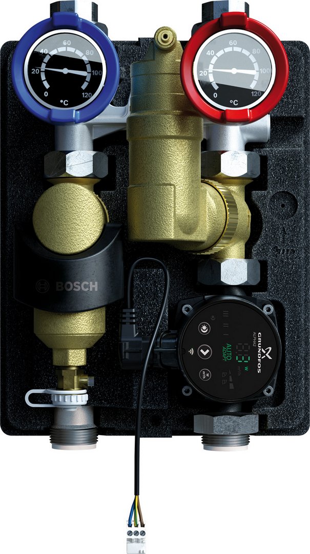 Bosch Heizkreisset mit Abscheidern, 364x290x190mm Installationszubehör HS 25/6 MSL 7736604097