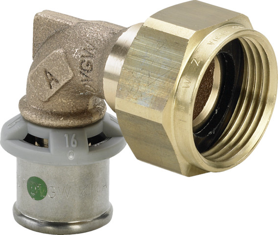Viega Sanfix P Winkelverschraubung mit SC-Contur 2155 in 16mmxG3/4 457976