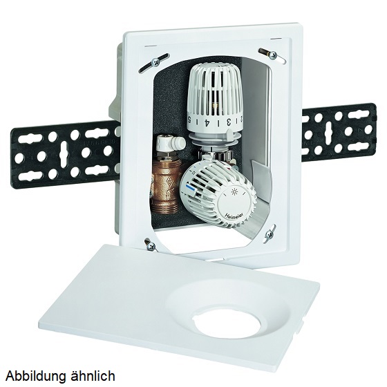 Heimeier UP-Kasten Multibox K-RTL chrom mit Thermostatventil und RTL 9301-00.801