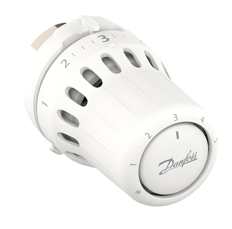 Danfoss Thermostatkopf React M30x1,5 flüssigkeitgefüllt, eingebautem Fühler, Frostschutz 015G3030