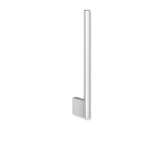HEWI Reservepapierhalter, Edelstahl, Länge 260mm, Tiefe 51mm, für zwei WC-Papierrollen 900.21.006XA