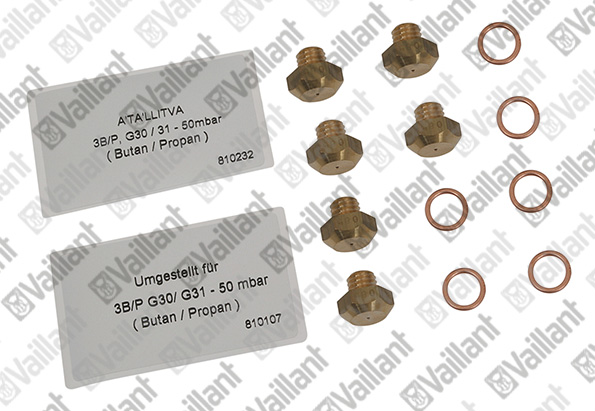 Vaillant Düsenwechselsatz (6 Düsen-D 085) für VK 10-25/6-1 E-C VK 10-45/K-1 E 200136
