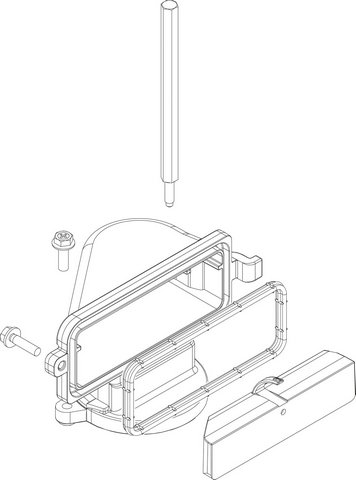 Bosch / Buderus Kanal Gas-Luft-Gemisch 87186646740