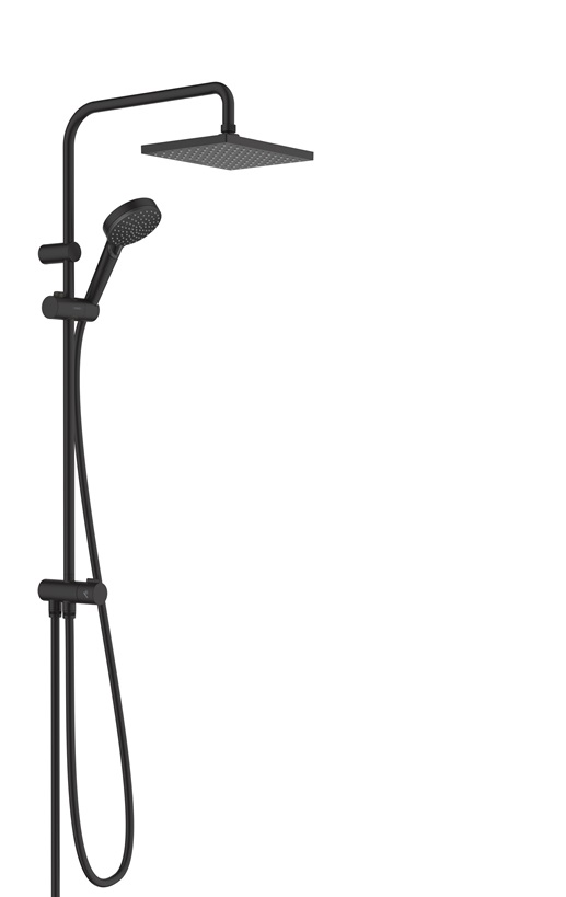 Hansgrohe Showerpipe 230 1jet Vernis Shape Reno mattschwarz 26282670