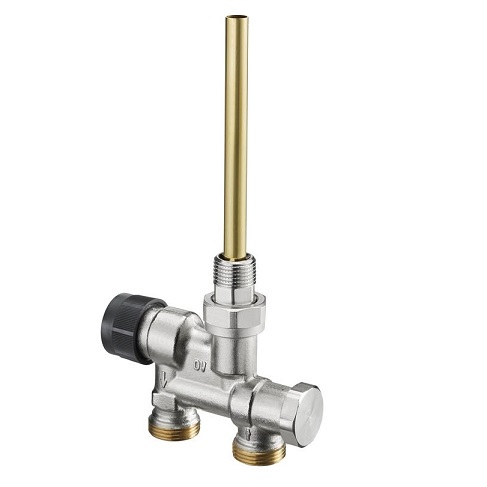 Oventrop Tauchrohrventil Einrohr-System DN15, 3/4"AG, senkrechte Lanze 1183571