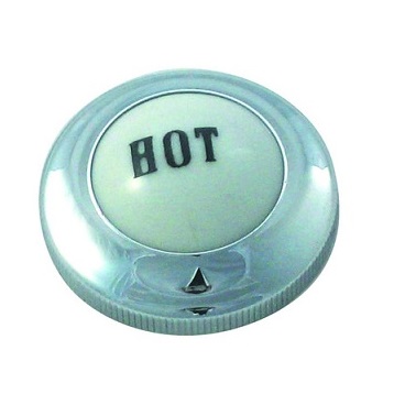 Kludi Porzellanmarkierung Hot, chrom 7502305-00