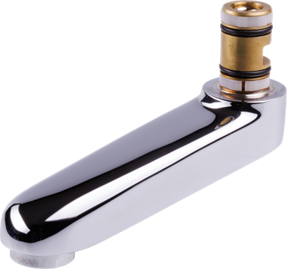 Hansa Auslauf L=96mm (2019-) Ausladung 96mm chrom 59914765