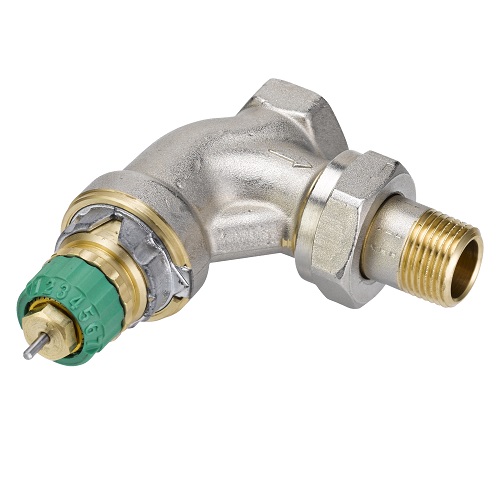 Danfoss Dynamic Valve RA-DV 10 druckunabhängig, R 3/8, Eck, vernickelt 013G7721