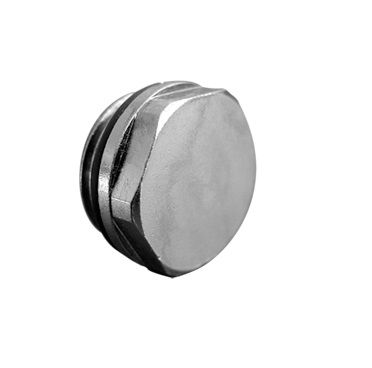 Purmo Blindstopfen für Röhrenradiator 1/2'', vernickelt, Design AZ13DZ881010600