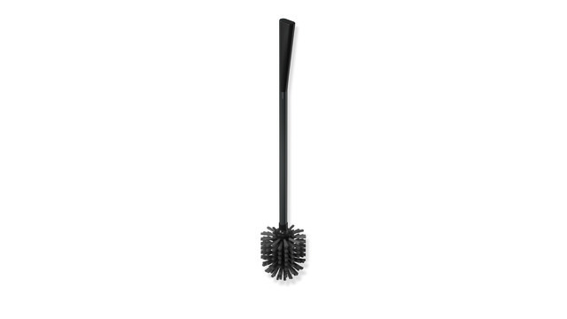 HEWI WC-Bürste Serie 801, mit ergonomischem Griff,wechselbarer Bürstenkopf, anthrazitgrau 801.20.010 92