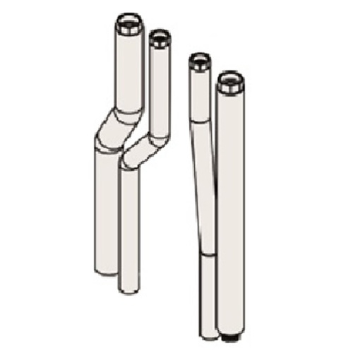 Viessmann Anschluss-Set AP nach oben, 1 Heizkreis ZK06401