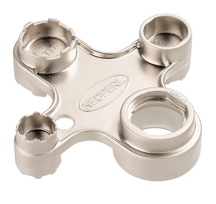 Neoperl Universal-Serviceschlüssel vernickelt M22/M24/M28/M18/CACHE TT/TJ/JR/STD 01458097