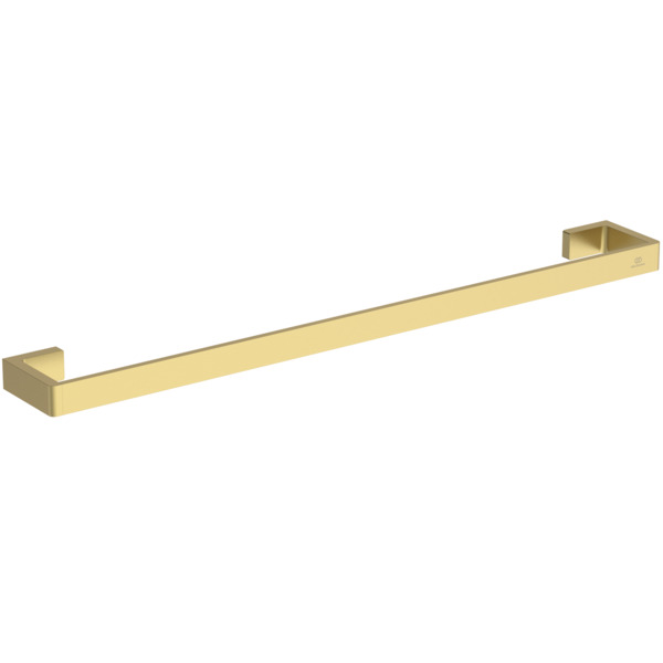 Ideal Standard Handtuchstange Conca Cube, 600mm, eckig, gold gebürstet T4498A2