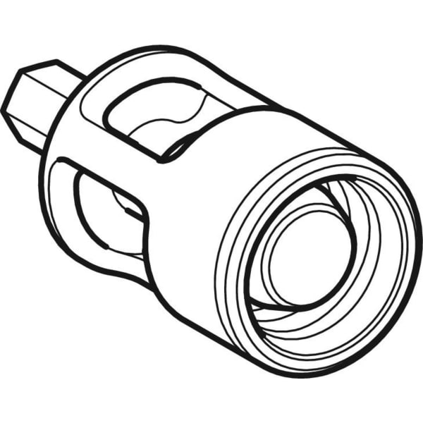 Geberit PushFit Entgrat- und Kalibrieraufsatz d25 650.937.00.1