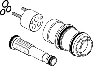 Ideal Standard Verlängerung für Wand-Waschtischarmatur UP-Bausatz A861428NU