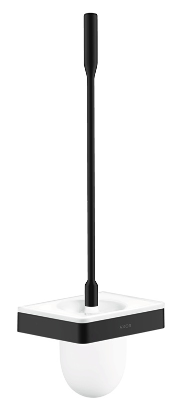 Hansgrohe WC-Bürste Axor Universal Softsquare mattschwarz mit Wandhalter 42835670