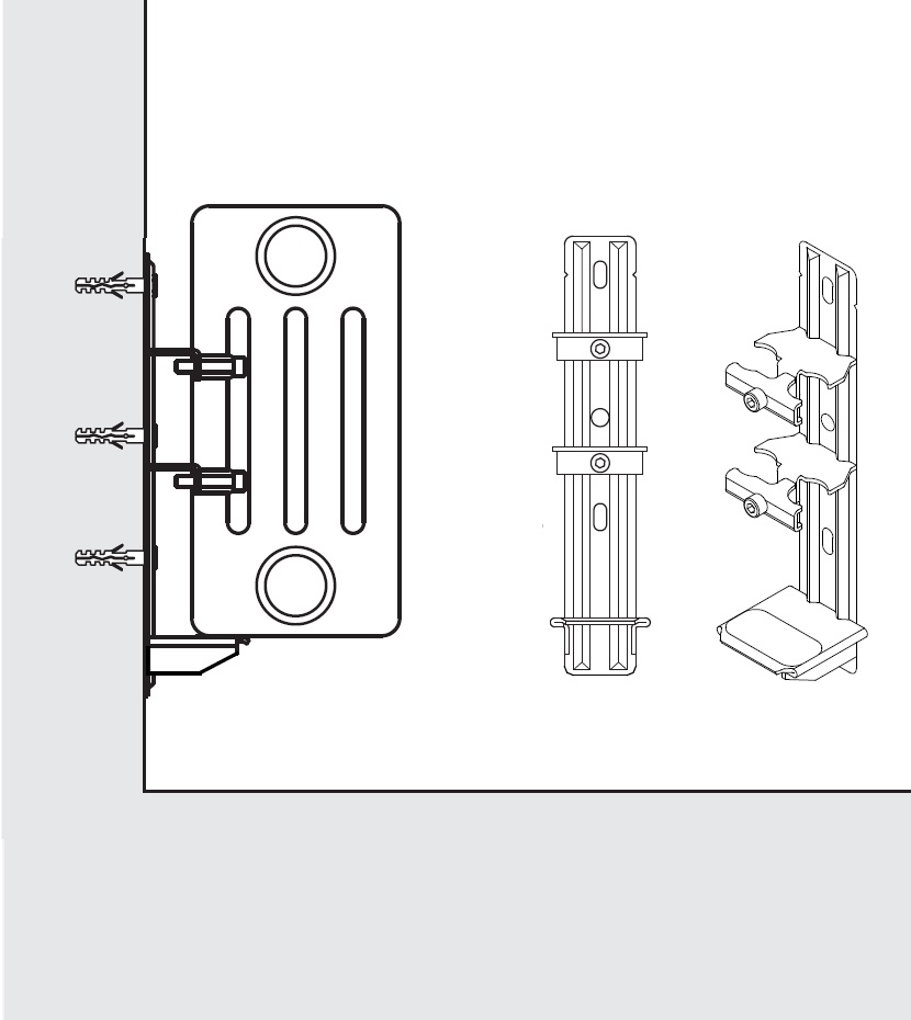 Arbonia Schnellmontage-Konsole kurz ZB02340001
