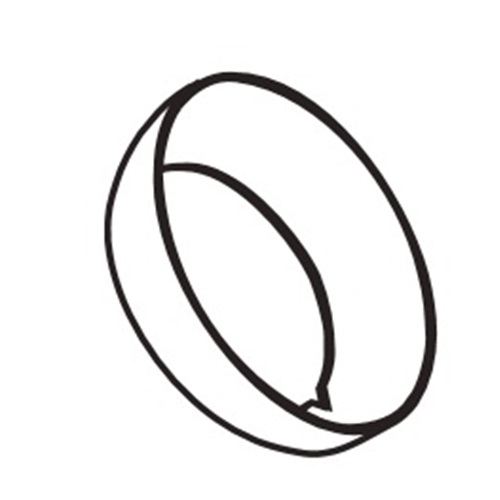 Hansgrohe Rosette Axor Uno Waschtischmischer Piccolo chrom 96763000