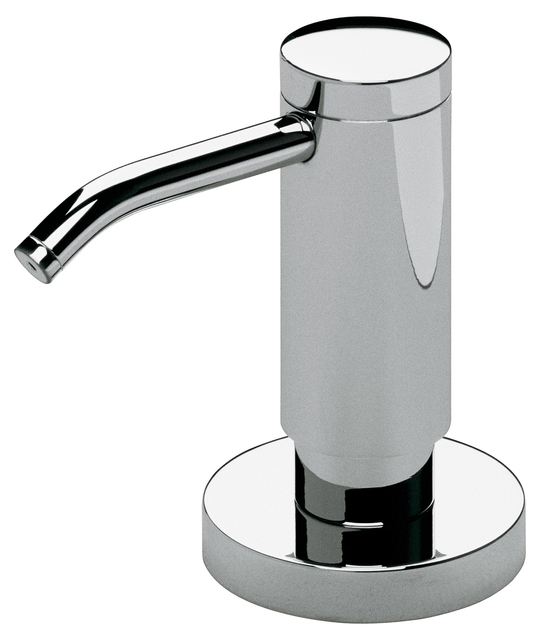 Keuco Einbau-Seifenspender Plan mit Pumpe, 500ml, Aluminium finish 14949170200