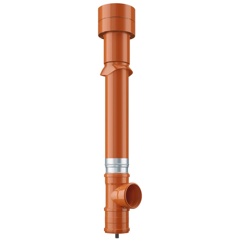 Helios KWL 45-160 SD-RP-R Rohbaupaket-Schrägdach, Rot 40732