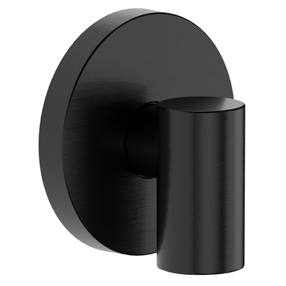 Hansgrohe Wandanschluss FixFit Fine S mit Rückflussverhinderer brushed black chrom 28882340