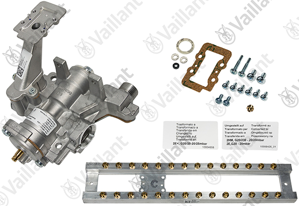 Vaillant Umstellsatz, auf 2HE+ 0010026380