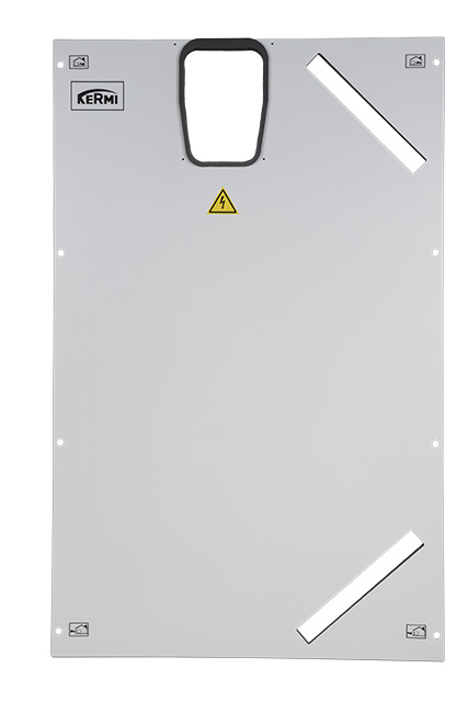 Kermi x-well Frontabdeckung Metall, weiß für F130 Y9103000073K