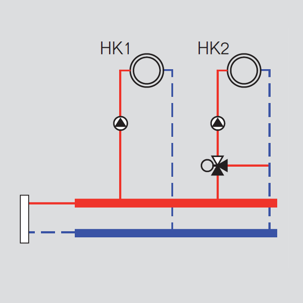 Buderus Logaplus Paket WE7.1 bis 35 KW WHY80/60 HKV2/25 (HS25/4+HSM20/6) MM100 7739607553