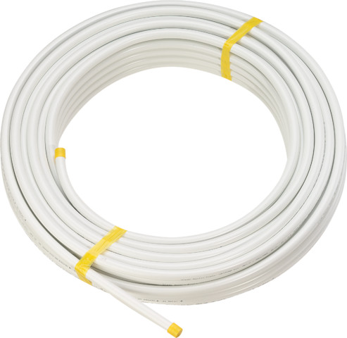 Viega Rohr Sanfix FOSTA 2102 in 25mm Ring 50m Kunststoff weiß 714611