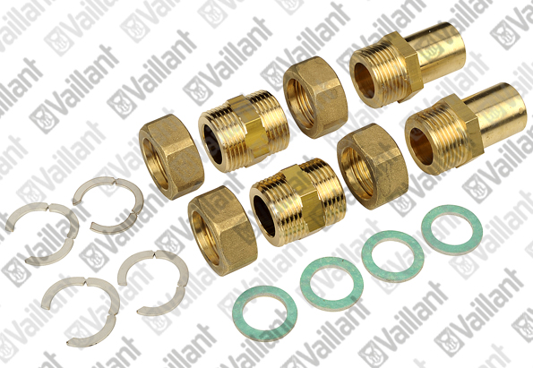 Vaillant Verschraubung DN = 16mm Solar Flexrohr 2 in 1 DN 16 x15m