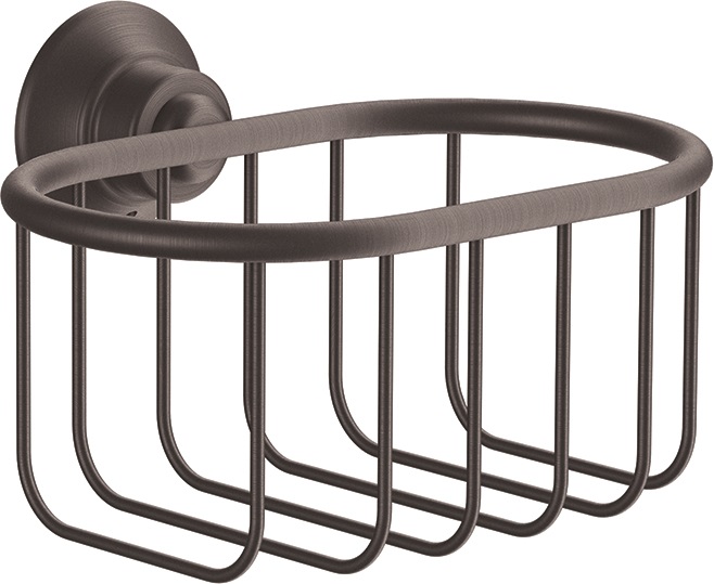 Hansgrohe Seifenkorb 160/101mm AXOR Montreux Brushed Black Chrome 42065340