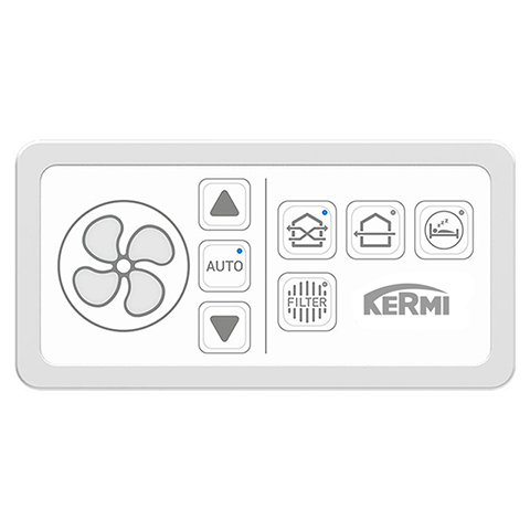 Kermi x-well Komfortsteuerung für D11 mit Netzteil, max. 4 Ventilatoren Y3502011003K