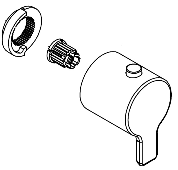 HSK Griff Thermostat E98560-10-41