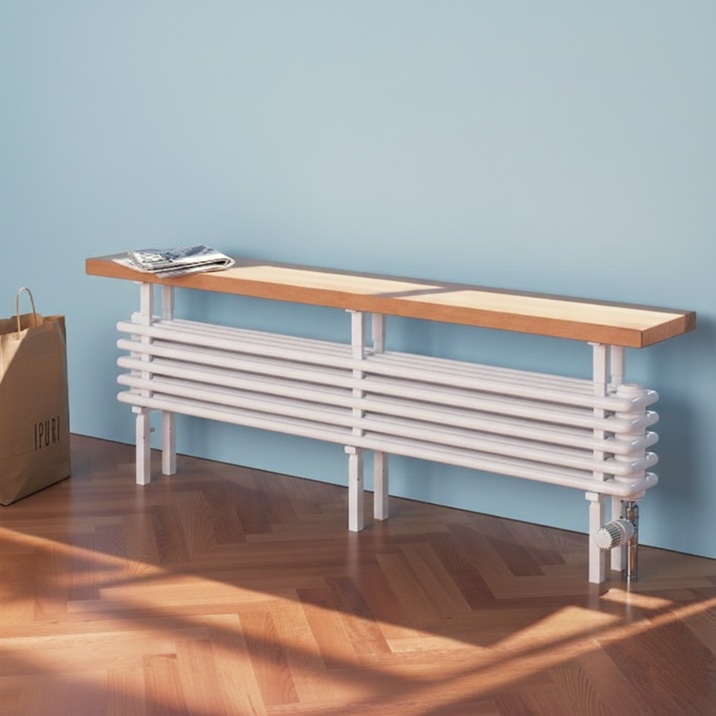 Arbonia Bank-Radiator 6-Säuler H: 31,5 L: 300cm Modell 7F6300-A68-A86