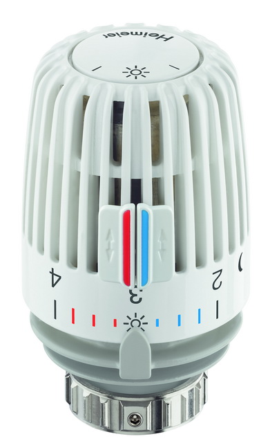 Heimeier Thermostat-Kopf K mit Diebstahlsicherung weiß 6040-00.500